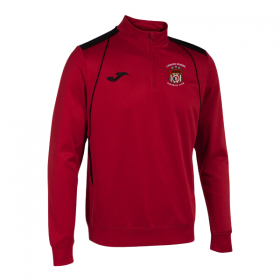 Lisburn Rovers Championship 7 Men's Quarter Zip Red/Black